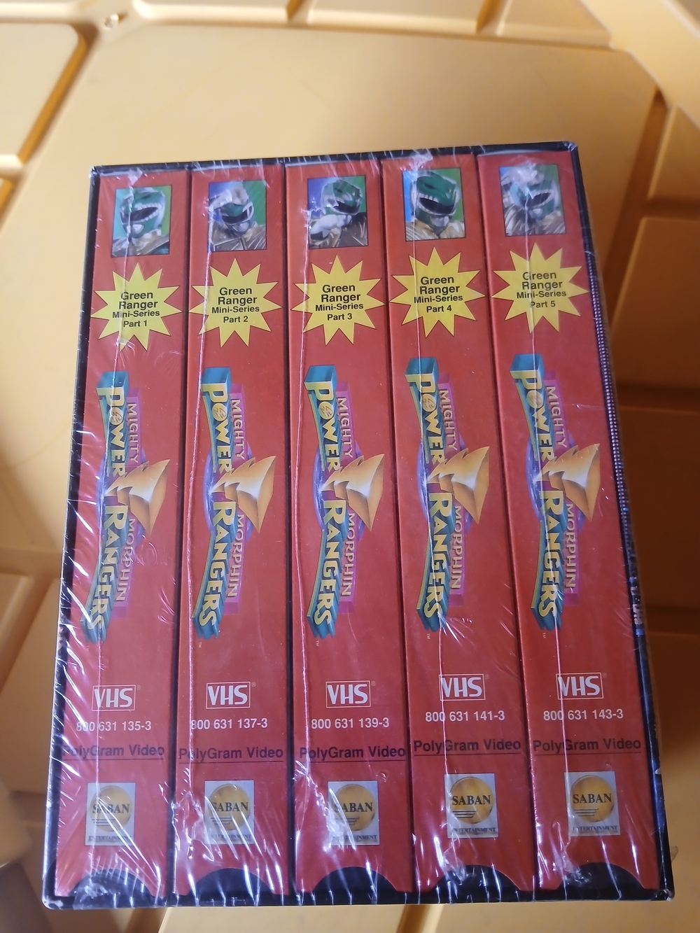 Mighty Morphin Power Rangers Mini-Series VHS